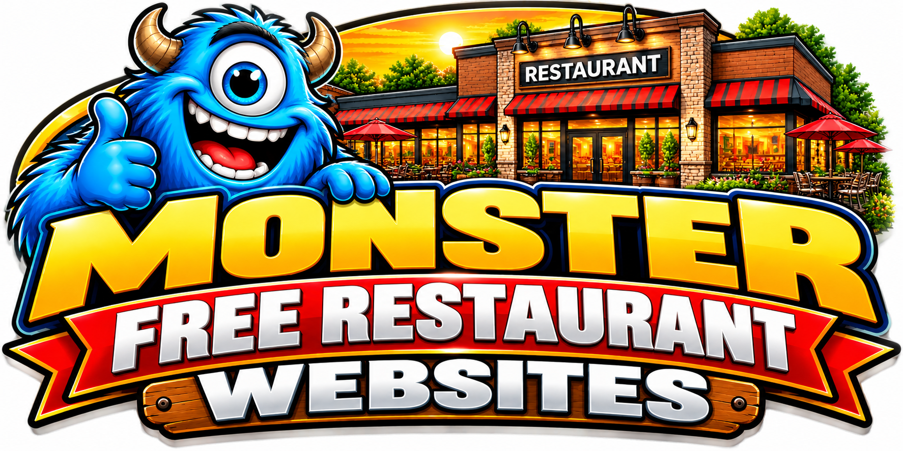 Monster FREE Restaurant Websites